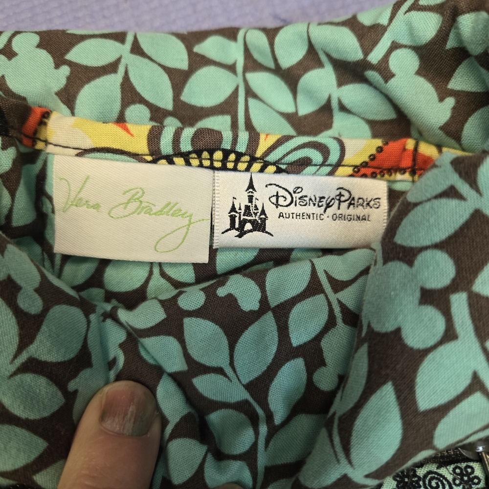 Vera Bradley X Mickey Mouse- Multicolor- Floral- Crossbody- Shoulder Bag- NWOT - Picture 10 of 13